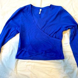 Athleta Transcend Wrap Top